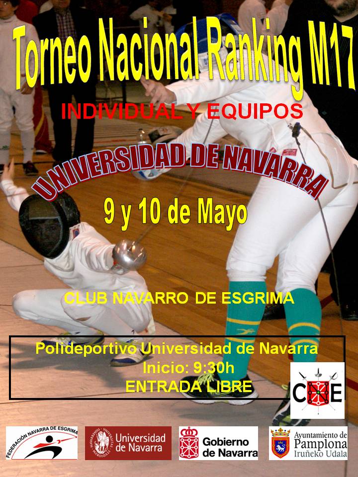 Torneo Nacional Ranking de Espada en Pamplona